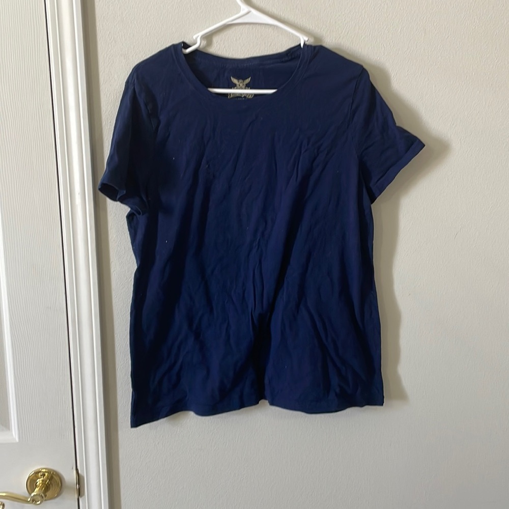 XXL Navy Blue short sleeve tee